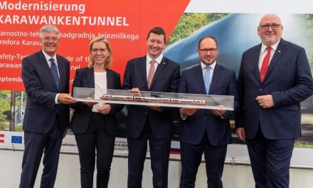 Karawanke, a new railway tunnel serving the ports of Koper and Rijeka