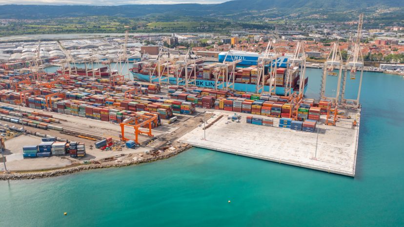 Porto di Capodistria completa ampliamento terminal container: capacità 1,5 milioni di Teu