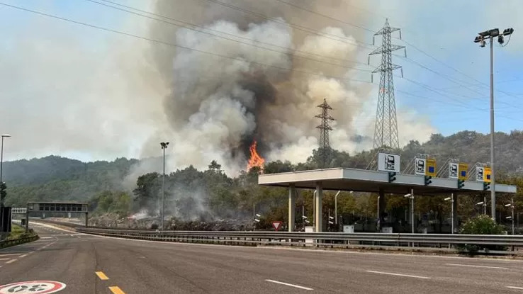 Porto di Trieste, treni bloccati da incendio sul Carso<h2 class='anw-subtitle'>I convogli diretti verso l'Italia sono fermi da oggi pomeriggio. Riaperta la rete slovena</h2>