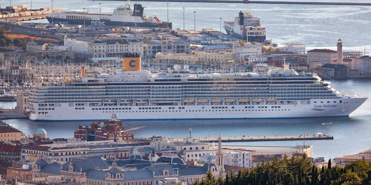 Parte da Trieste il giro del mondo 2024 di Costa Crociere<h2 class='anw-subtitle'>L'itinerario di quattro mesi a bordo di Deliziosa prevede 52 destinazioni di 34 Paesi e si chiuderà a Venezia</h2>