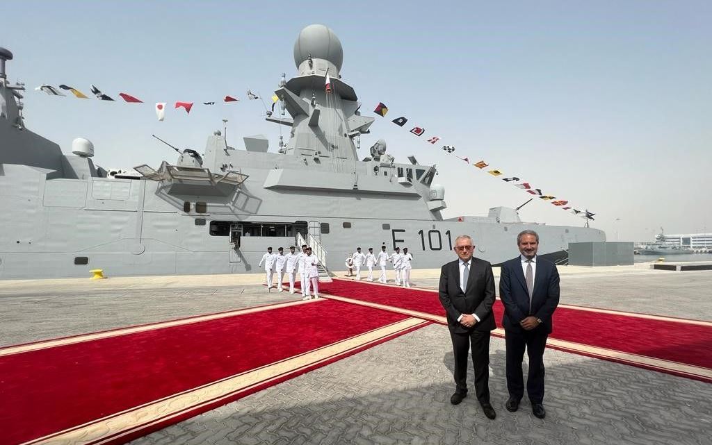 Fincantieri inaugura uffici a Doha<h2 class='anw-subtitle'>Il Gruppo, con presidente e ad, ha partecipato alla celebrazione per l’arrivo in Qatar di un pattugliatore e una corvetta</h2>