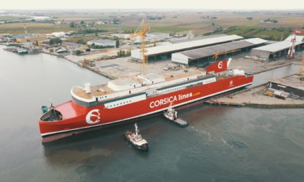 Visentini consegna A Galeotta a Corsica linea<h2 class='anw-subtitle'>Quasi completato intanto, nel cantiere veneto, lo scafo del ro-pax da 216 metri per Polferries</h2>