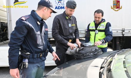 Sequestrati 22 chili di oppio al porto di Trieste<h2 class='anw-subtitle'>La sostanza era nascosta in un Tir proveniente dalla Turchia: operazione congiunta tra Gdf, Polmare e Agenzia delle Dogane</h2>