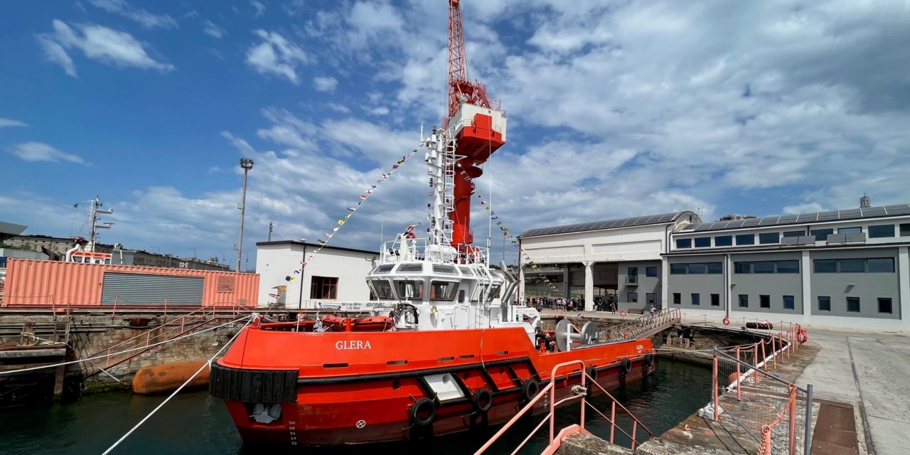 Porto di Trieste: Ocean Team ha varato “Glera”<h2 class='anw-subtitle'>Il nuovo oil recovery tug è stato realizzato da Cartubi e andrà in servizio al terminal dell'oleodotto Siot</h2>