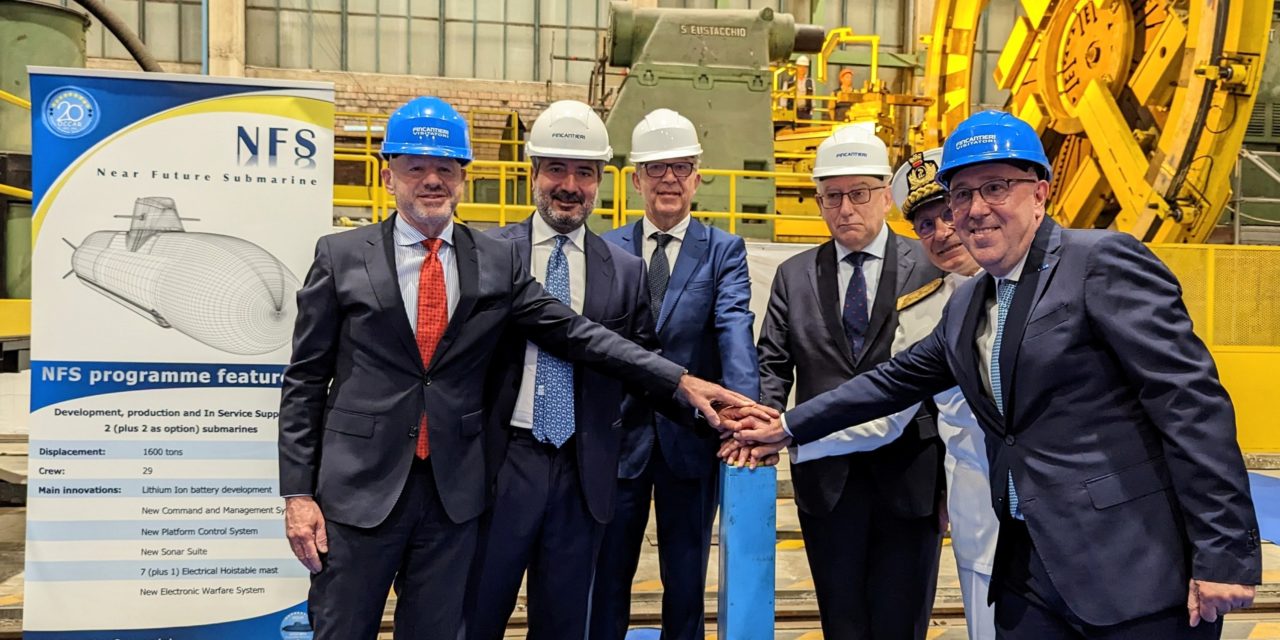 Fincantieri inizia a costruire il secondo sottomarino NFS<h2 class='anw-subtitle'>Il programma per la Marina militare comprende due unità e consegne previste nel 2027 e 2029</h2>