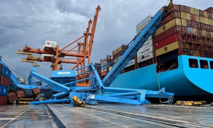 Maltempo in Nord Adriatico: crolla una gru al porto di Fiume<h2 class='anw-subtitle'>Scali sotto stress a causa di un improvviso peggioramento del meteo: a Trieste una portacontainer rompe gli ormeggi</h2>