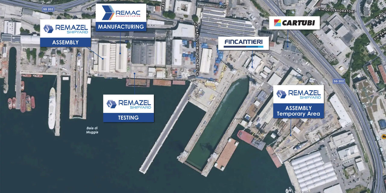 Fincantieri finalizza acquisizione Remazel<h2 class='anw-subtitle'>Closing previsto entro il primo trimestre del 2024</h2>