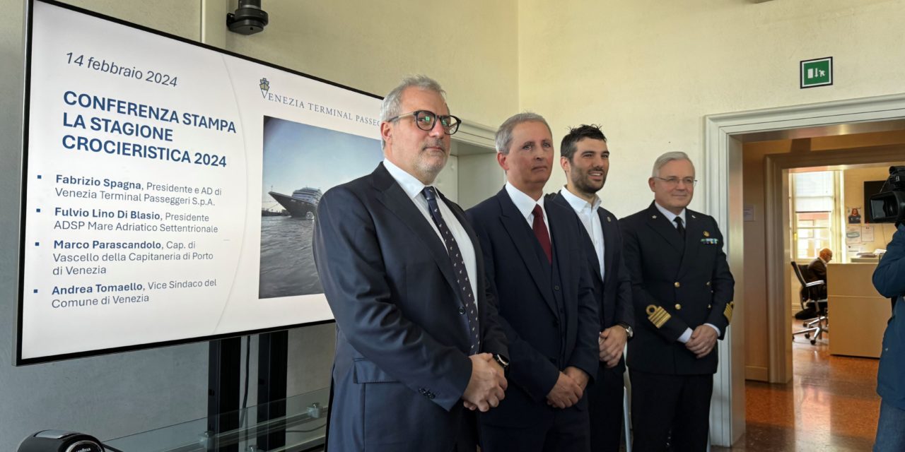 Venezia punta ai 540mila crocieristi nel 2024<h2 class='anw-subtitle'>Prevista una crescita del 9%, confermando il modello “porto diffuso” della stagione 2023</h2>