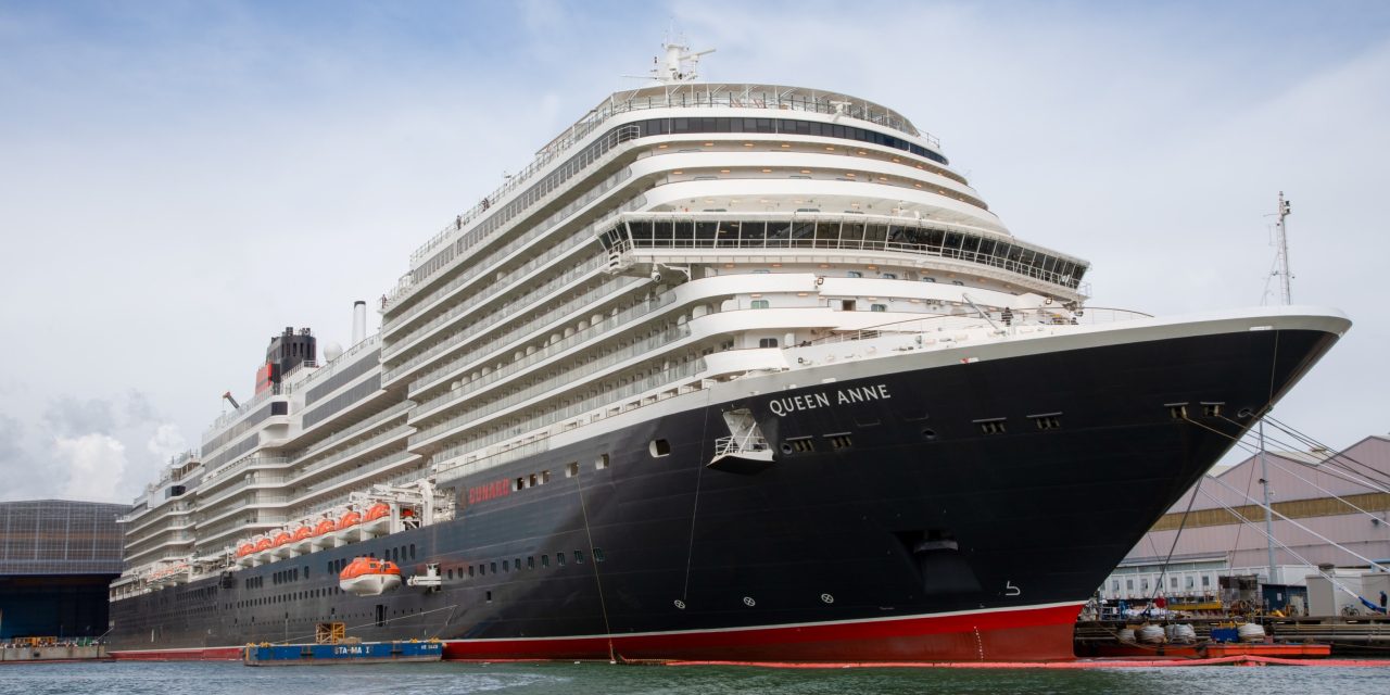 Fincantieri consegna la Queen Anne a Cunard<h2 class='anw-subtitle'>Cerimonia nello stabilimento di Marghera alla presenza dei Ministri Urso e Ciriani</h2>