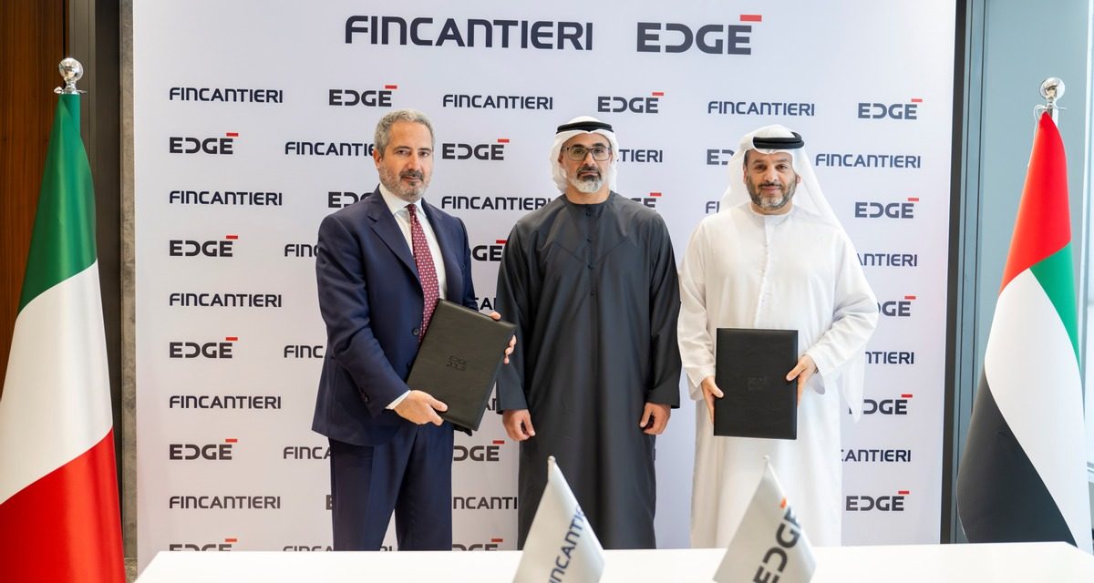 Edge Group e Fincantieri, joint venture 400 milioni di navi<h2 class='anw-subtitle'>Formalizzata la partnership Maestral. Ordine per 10 pattugliatori offshore negli Emirati</h2>