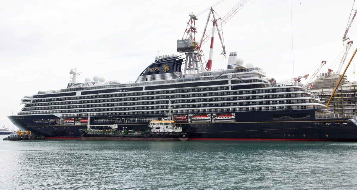 Fincantieri consegna Explora II a MSC<h2 class='anw-subtitle'>Oggi a Genova anche la posa della moneta e il taglio della lamiera per le altre due unità della Compagnia</h2>